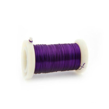 Amazon Purple Color 0.3mm Iron Florist Wire From China Factory